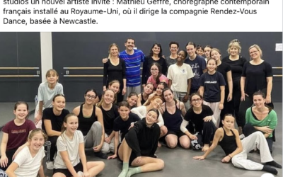 Un week-end de création contemporaine avec le chorégraphe Mathieu Geffré